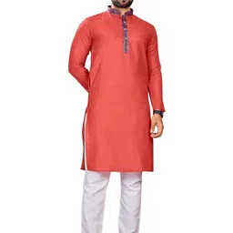 Leipzig Fashion Men Jacquard Kurta-picture-27