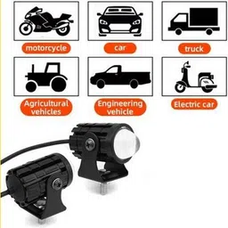 rorex LED Fog Lamp Unit for Bajaj, Hero, Honda, KTM, Royal Enfield, Suzuki, TVS, Tata, Yamaha, Universal For Car 3 Series, 5 Series, 4 Series image 2