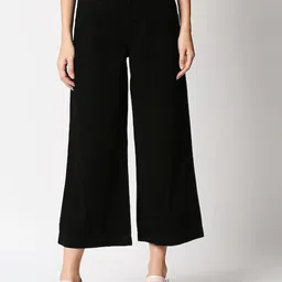 perfect outlet Women Boyfriend High Rise Black Jeans image 1