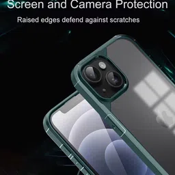 Karwan Solid iPhone 13 Shockproof Bumper Back Case image 4