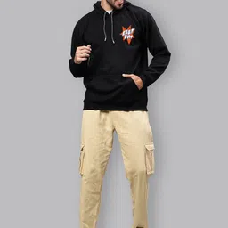 Mad Over Print Men Printed Hooded Sweatshirt image 5