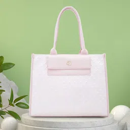 Caprese Textured PU Structured Shoulder Bag with Quilted-picture-33