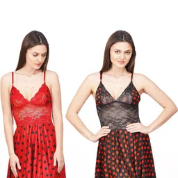 PHALIN Printed Nightdress-picture-35