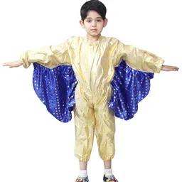 Kaku Fancy dresses Kids Butterfly Insect Costume Jumpsuit With Attached Wings & Hairband-image-17