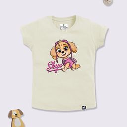 YK X Minute Mirth Girls Printed Pure Cotton Top-picture-34