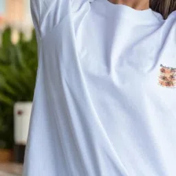 CORSICA Printed Round Neck Oversize T-shirt image 4