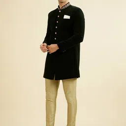 Manyavar Men Embroidered Sherwani Set image 3