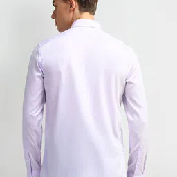 Arrow Men Manhattan Spread Collar Solid Cotton Slim Fit Formal Shirt image 2