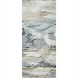 OBSESSIONS Grey & Brown Printed Rectangular Bedside Runners image 3