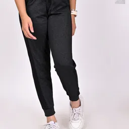 BAESD Girls Pack Of 2 Colour-Blocked Relaxed Fit Cotton Joggers-picture-14