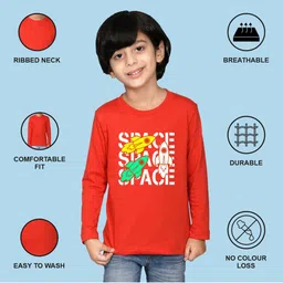 NUSYL Boys Printed T-shirt image 5