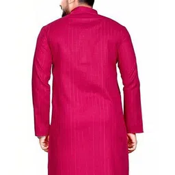 KRUDHA Men Thread Work Kurta image 2