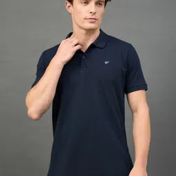 THE BEETEL HOUSE Polo Collar Cotton Regular Fit T-shirt-picture-39