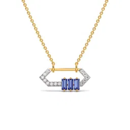 CANDERE A KALYAN JEWELLERS COMPANY Women14Kt Gold Necklace 0.090000001 Ct Diamond - 2.87 g-picture-39