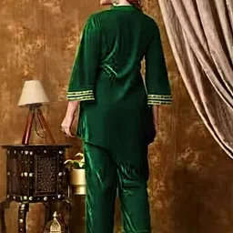 Moda Rapido V Neck Tunic & Trousers Co-Ords image 4