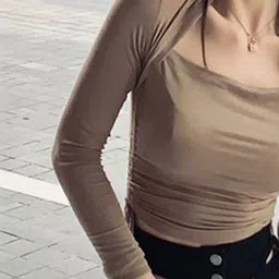 StyleCast x Revolte Choker Neck Top image 2