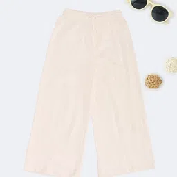 Pantaloons Junior Girls Straight Fit Mid-Rise Pure Cotton Track Pants-image-49