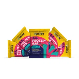 Upside Health Protein Bar Bites (Pack of 20, 500g) - Coffee Flavour - Almond, Dates, Whey & Foxtail Millets - No Added Sugar - Gluten Free image 2