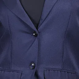 Naida Tailored Fit Formal Blazer With Two Buttons & Pockets image 4