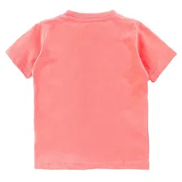KAVEE Kids Printed Pure Cotton Applique T-shirt image 2