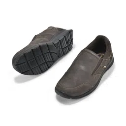 Woodland Men Nubuck Slip-On Sneakers image 5