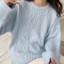 StyleCast Women Cable Knit Pullover-image-95