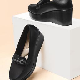 Try Me Women Wedge Mules-picture-34