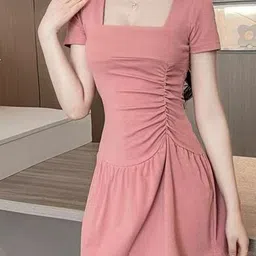 StyleCast x Revolte Fit & Flare Dress image 2