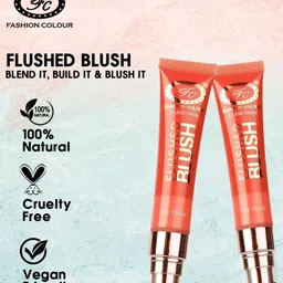 Fashion Colour Studio Finish Flushed Long Lasting Liquid Blush 15 g - Coral 01 image 3