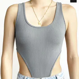 TRENDY ERA Women Pack Of 2 Round Neck Bodysuits-image-28