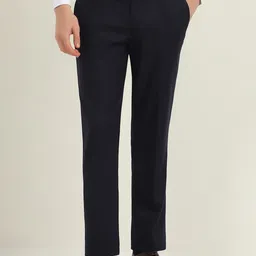 Allen Solly Sport Men Striped Slim Fit Formal Trousers-picture-43