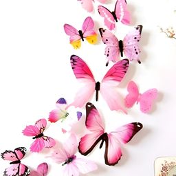 Asian royal Pink & White Printed Water Proof Wall Sticker-picture-3
