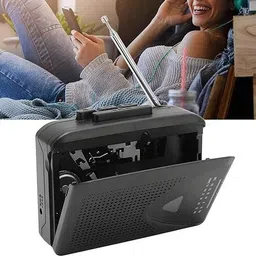 Etzin Portable Cassette Player with Clear Speaker, Strong FM Am Radio EPL-1221CA FM Radio image 3