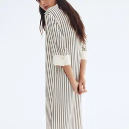 H&M Belted Shirt Dress image 2