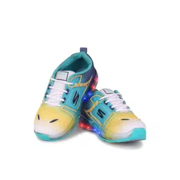 PENNEN Boys Green Printed Mesh Loafers image 3