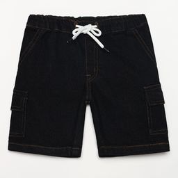 GUTI Boys Cargo Styles Denim Shorts-picture-15