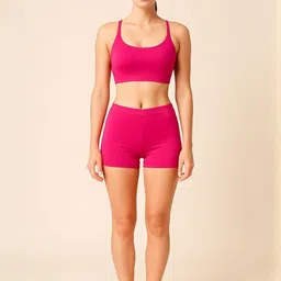 UllasPemium Women Pack of 2 Slim Fit Cycling Cotton Sports Shorts-image-46