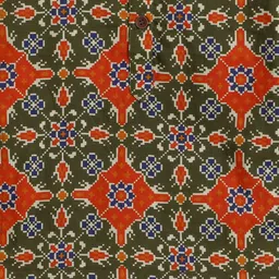 Sangria Boys Printed Mandarin Collar Straight Kurta & Pyjamas Set image 3