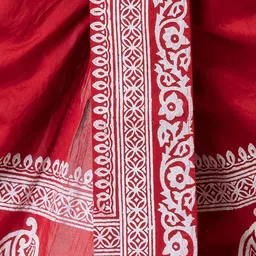 Nakshi Men Dupion Printed Dhoti image 2