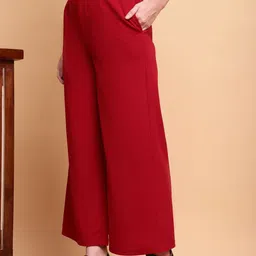 CORSICA Women Relaxed High-Rise Easy Wash Trousers image 4