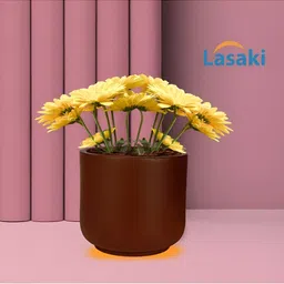 LASAKI Orin Copper Small Truffle Ceramic Planters image 5