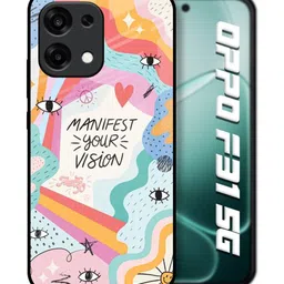 QRIOH Conversational Printed Oppo F23 Back Case Mobile Accessories image 2