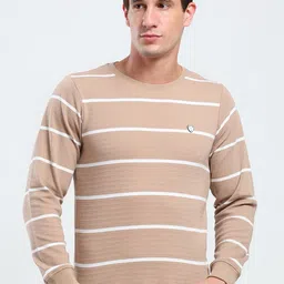 ARRAY Men Round Neck Striped Sweatshirt-picture-33