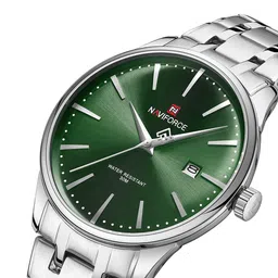 Naviforce Men Dial & Stainless Steel Straps Analogue Watch NF9230_S GN S image 5