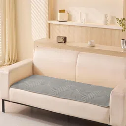 HOUSE OF QUIRK Grey Velvet Anti Slip 1 Seater Sofa Mat-picture-40