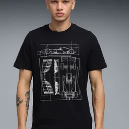 PUMA Motorsport Scuderia Ferrari Formula 1 Graphic Printed Cotton T-shirt-picture-20