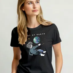 Xenovaurban Women Graphic Printed Regular Fit T-shirt-picture-13