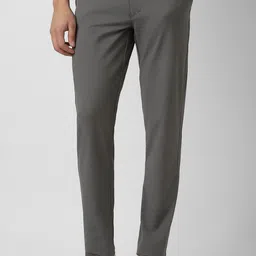 Van Heusen Sport Men Regular Fit Mid-Rise Trousers-picture-19