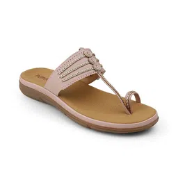 PEPPER Women Open Back T-Strap Flats-picture-31