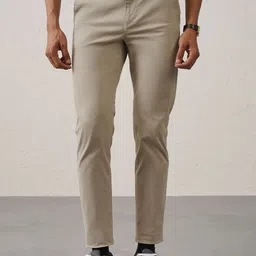 Minus One Men Chinos Trousers-image-60
